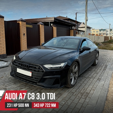 Чип тюнинг Audi A7 4K 45TDI DDVE 231hp